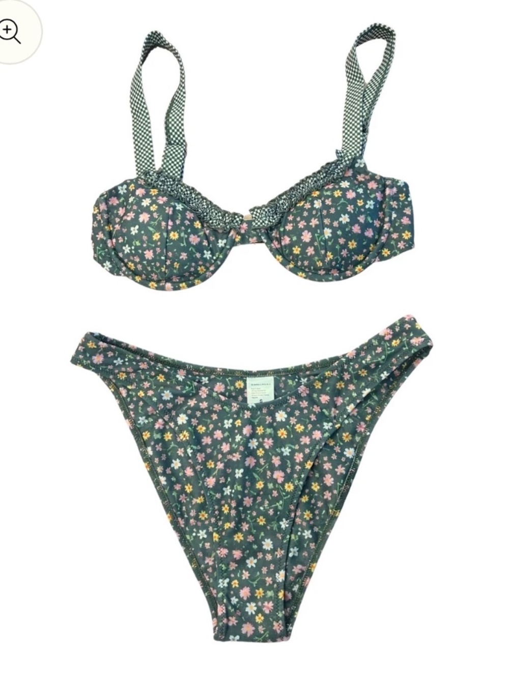 Strawberry Milk Mob Moon River Bikini Size Small